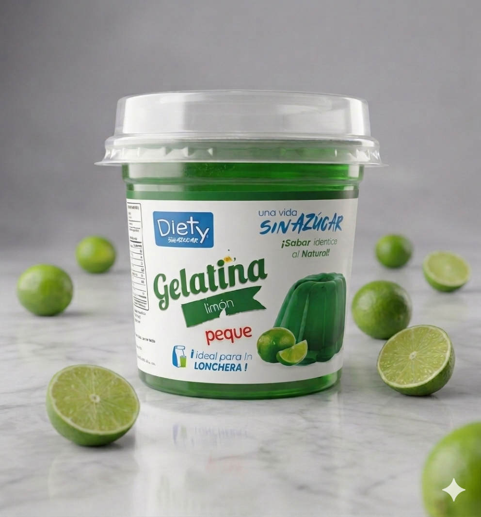 Gelatina Lista Limón