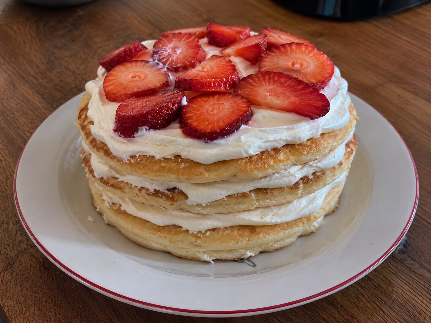 Mini Pastel de Pancakes